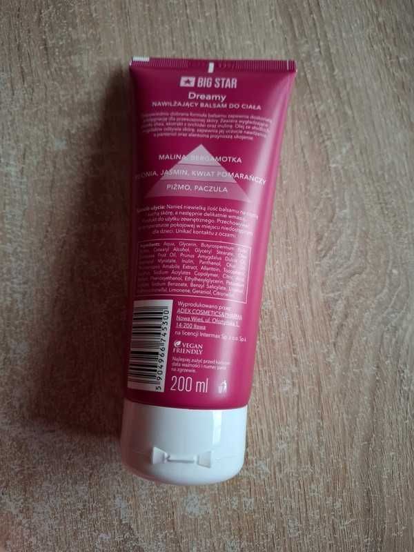 Balsam nawilżający do ciała 200 ml Big Star Dreamy