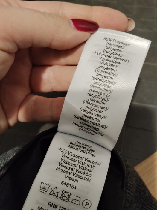 Spodnie materiałowe