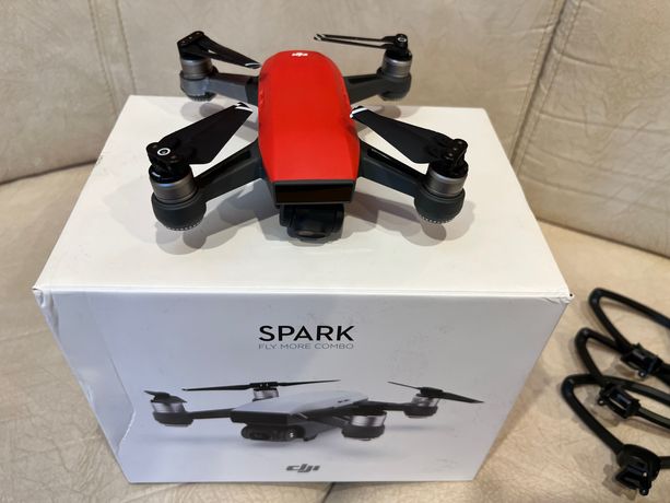 Dron DJI Spark duży zestaw more combo
