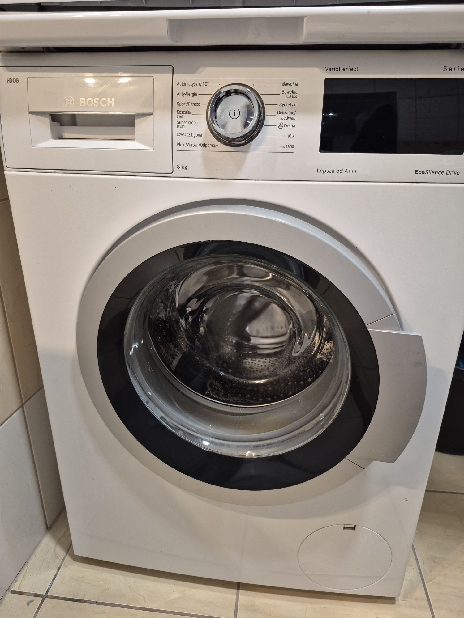 Pralka Bosch serie 6 i-dos Eco silence Drive