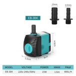 Pompka 230v cicha i wydajna 800l/H 15w.