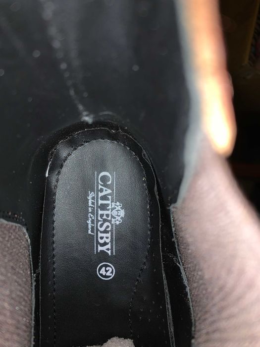 Английские челси Catesby  Cherry Red подошва Air Wair от Dr.Martens 43