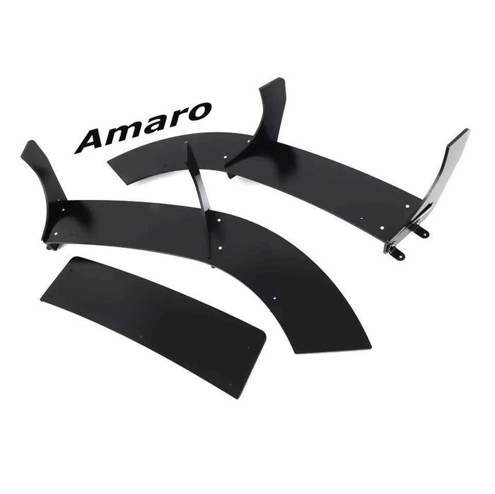 Difusor Traseiro em Preto(Volkswagen Golf MK5 R32, GTI, GTD, R)| NOVO