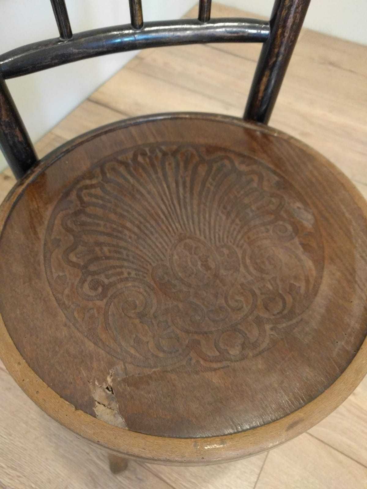 Stare drewniane krzesło Thonet ok. 1900/1930