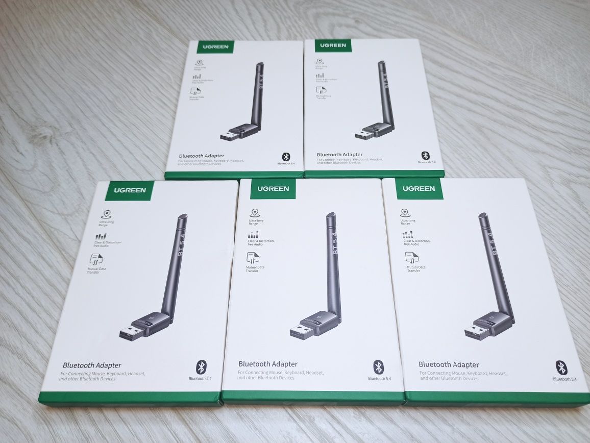 Ugreen Bluetooth 5.4 Adapter CM749 з антенною до 120м