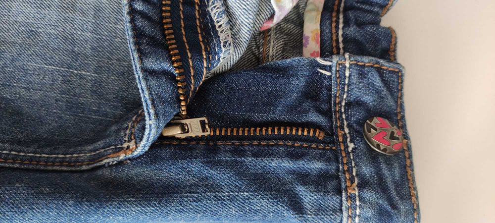 Spódniczka jeans Nutmeg rozm. 116 - 122