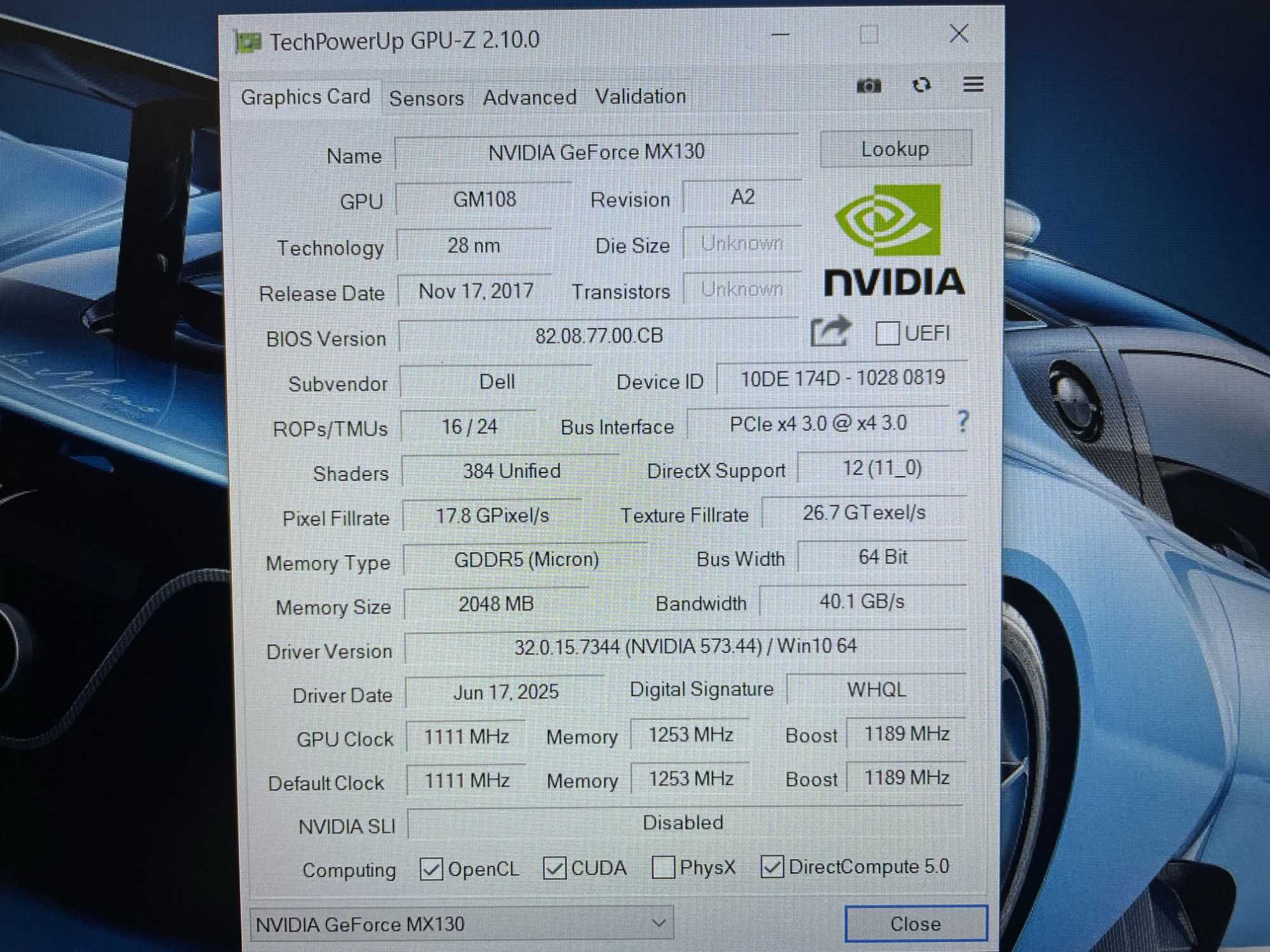 Ноутбук Dell Latitude 5591 [i7H 12 ЯДЕР] NVIDIA [IPS] R16 SSD Куліша22