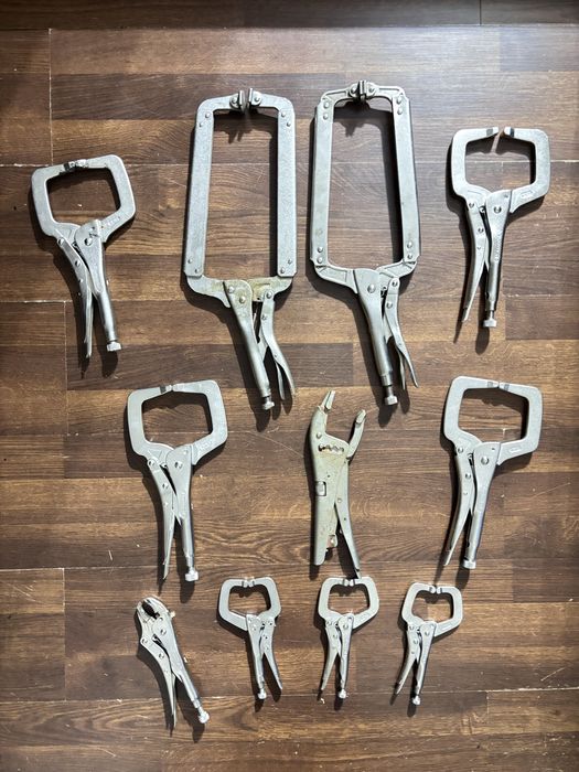 Szczypce zaciskowe różne