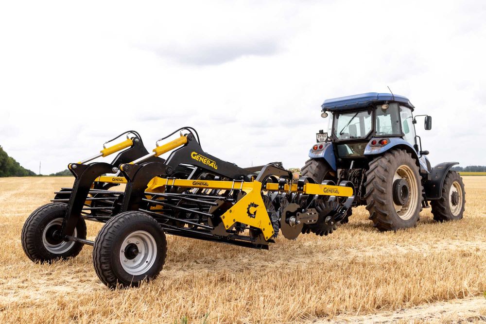 GENERAL | Лущильник Причіпний 3,2 м | Легка Дискова Борона