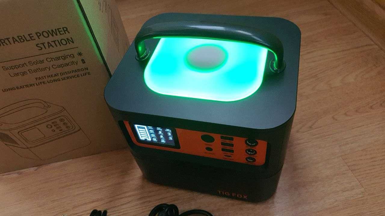 Нова! Зарядна станція Tig Fox T500 540Wh 150000mAh