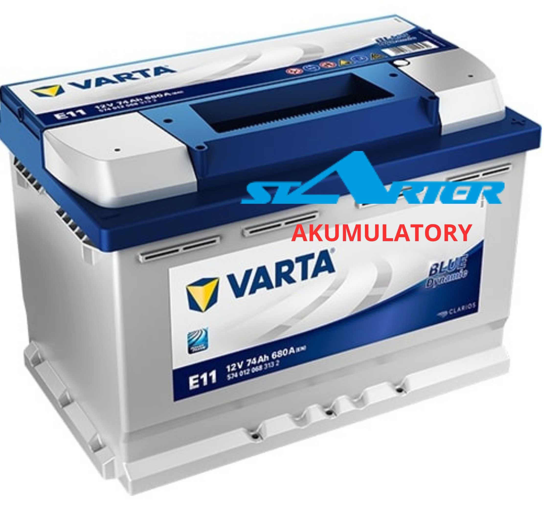 Akumulator VARTA E11 74Ah 680A - Sandomierz