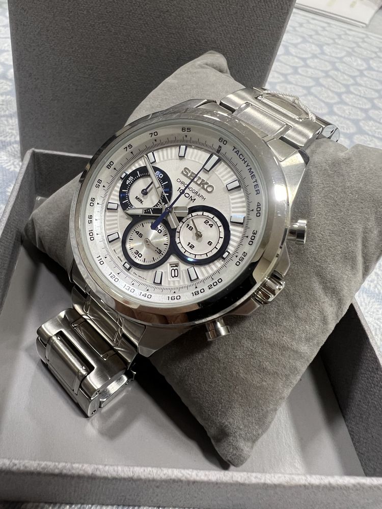 Relogio Seiko Chronograph Ref. SSB239P1 - Novo