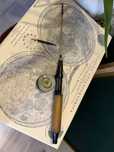 Wędka podlodowa vintage PRL 44cm