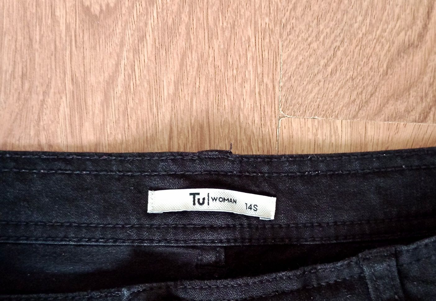 Spodnie damskie bawełniane spodnie TU Woman rozmiar 42 elastyczne bdb