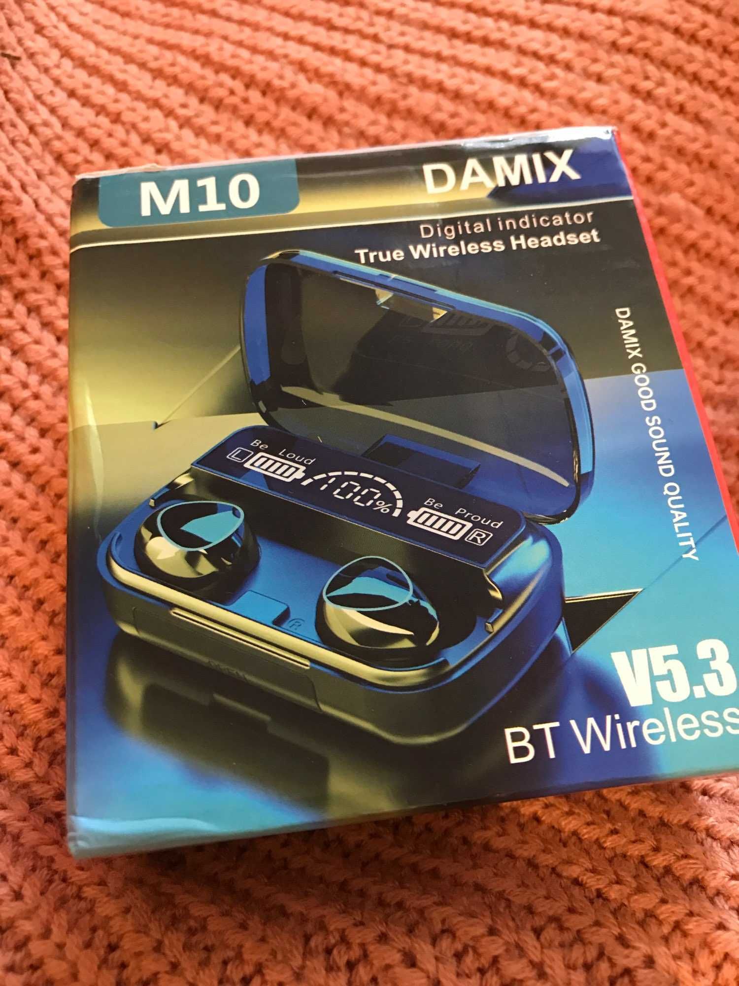 Беспроводные наушники Bluetooth M10 tws в подарочной упаковке