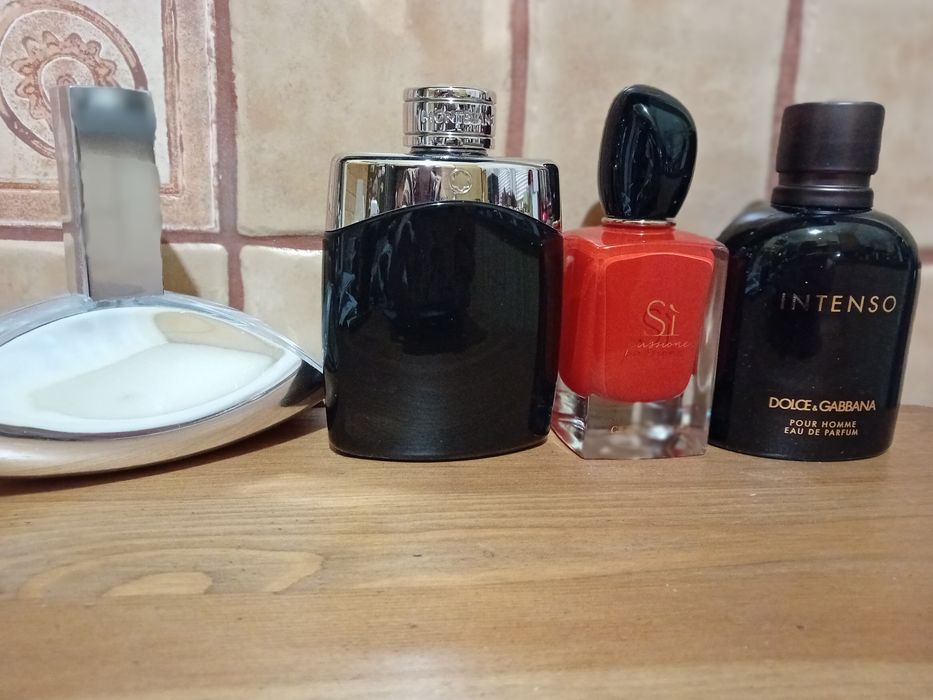 Flakony, butelki  po oryginalnych  perfumach