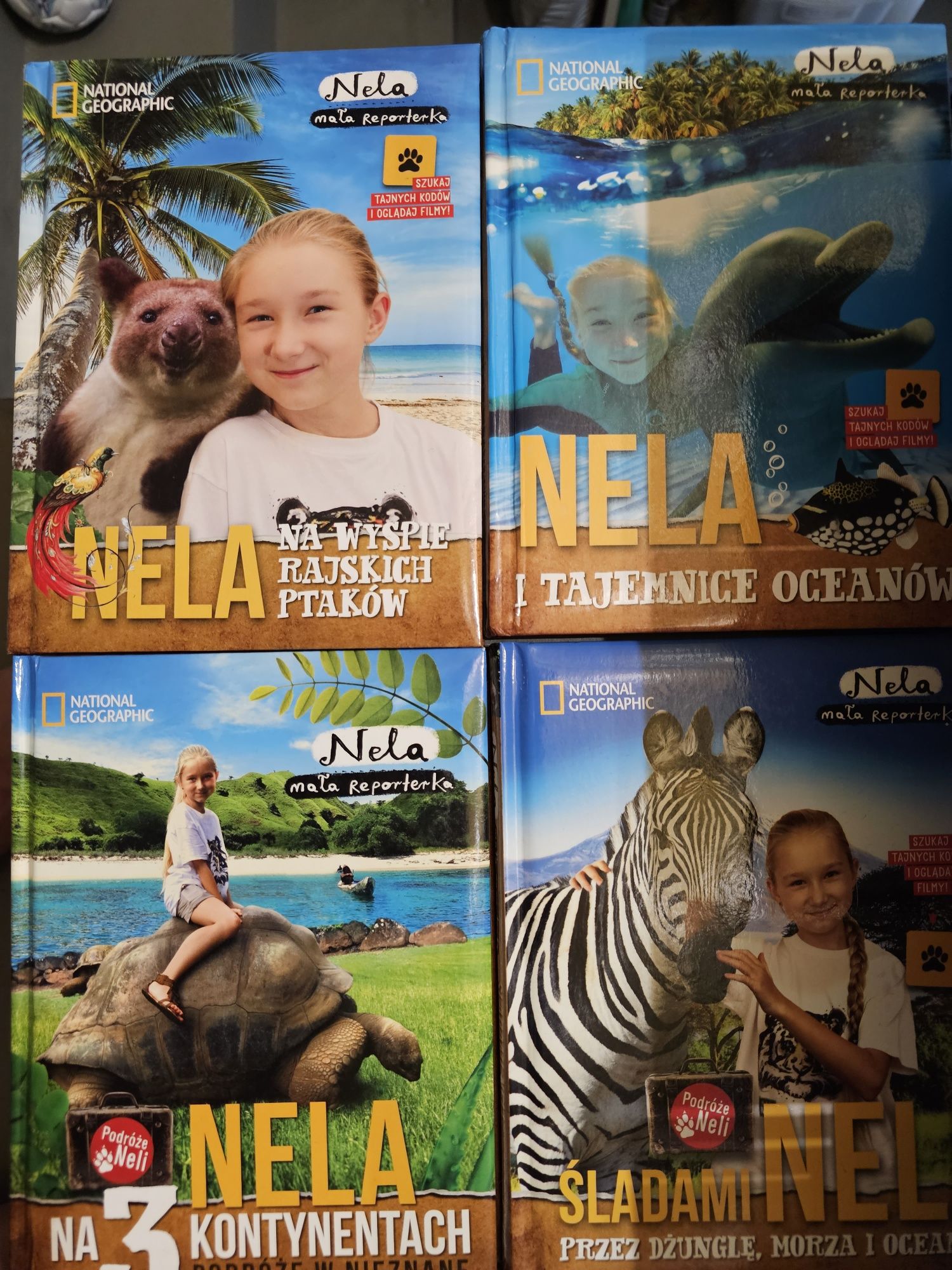 Nela seria książek National Geographic 11 sztuk