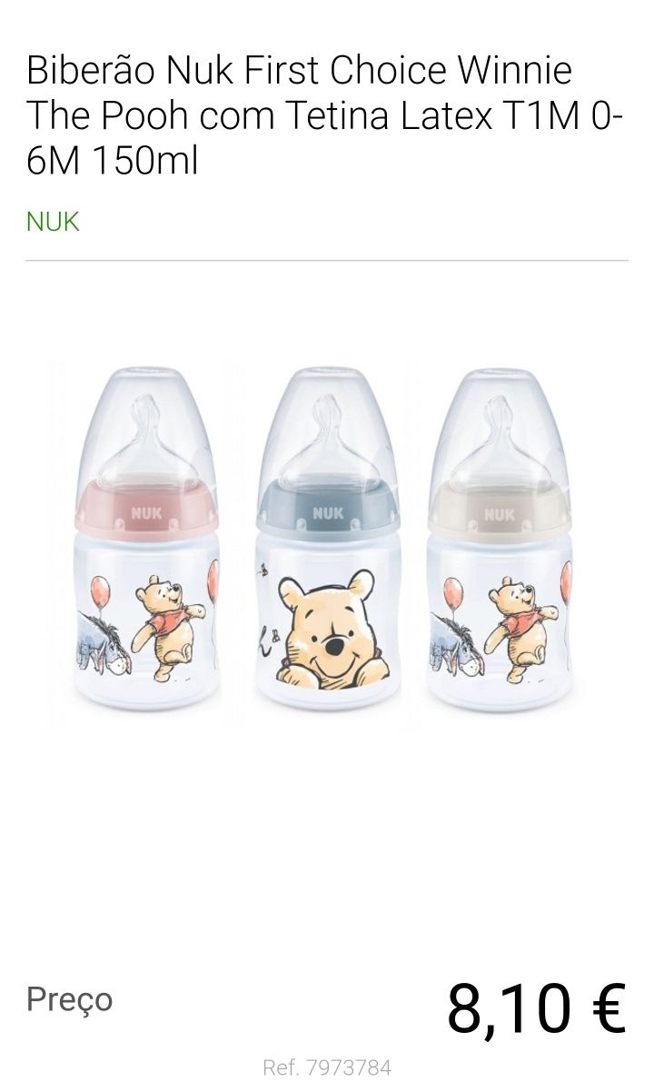 Biberão NUK 150ml