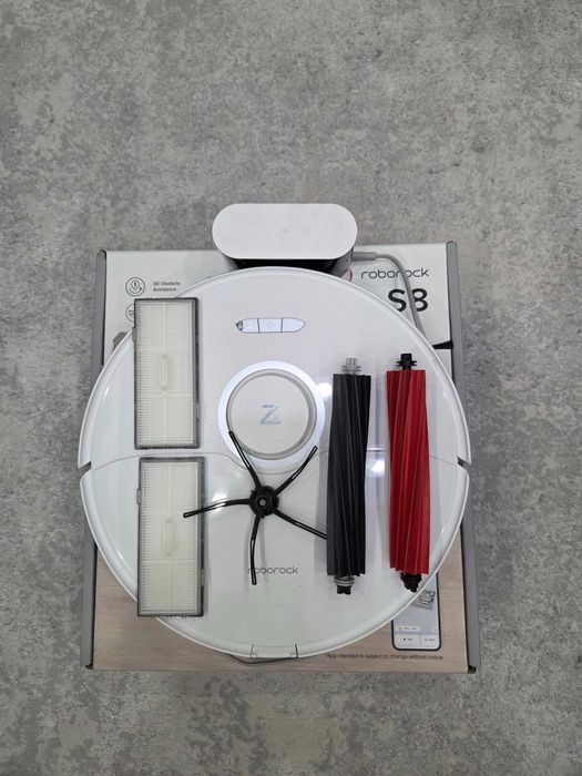 Робот-пилосос з вологим прибиранням RoboRock S8 White