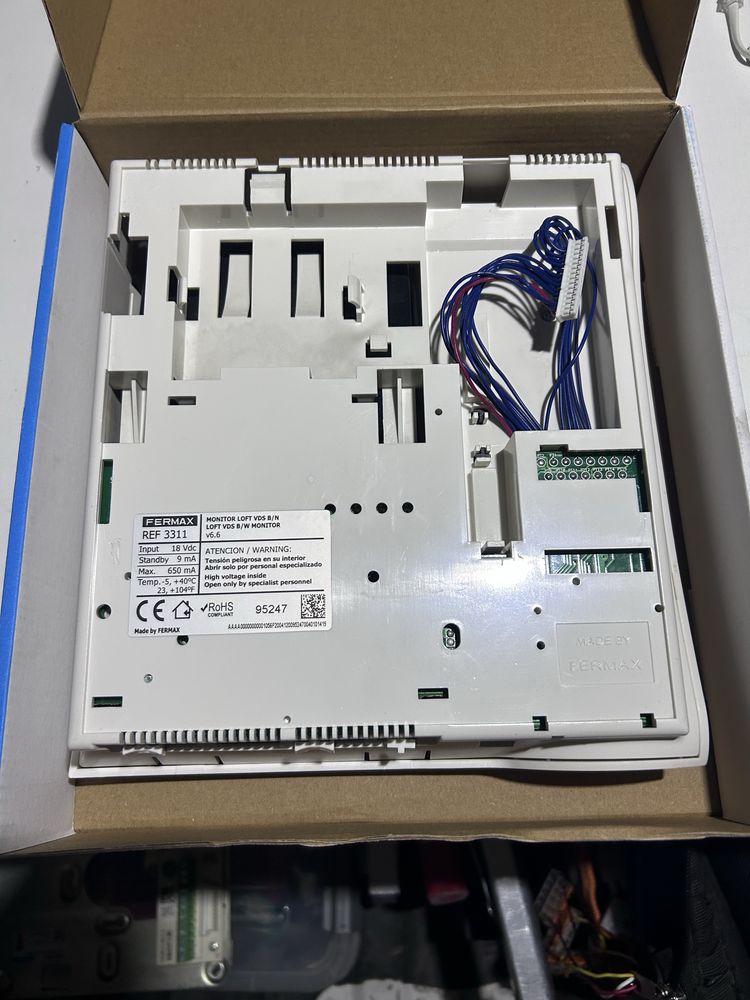 Monitor video porteiro fermax 3311