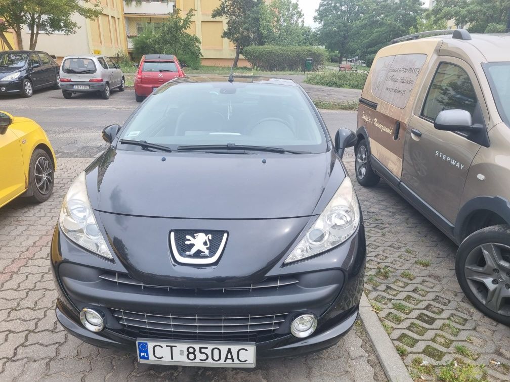 Peugeot 207cc 2009 rok 1.6 benzyna. Zamiana/sprzedaż