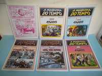 Fanzine "A MÁQUINA DO TEMPO" Nº 1 a 6. Banda desenhada clássica.