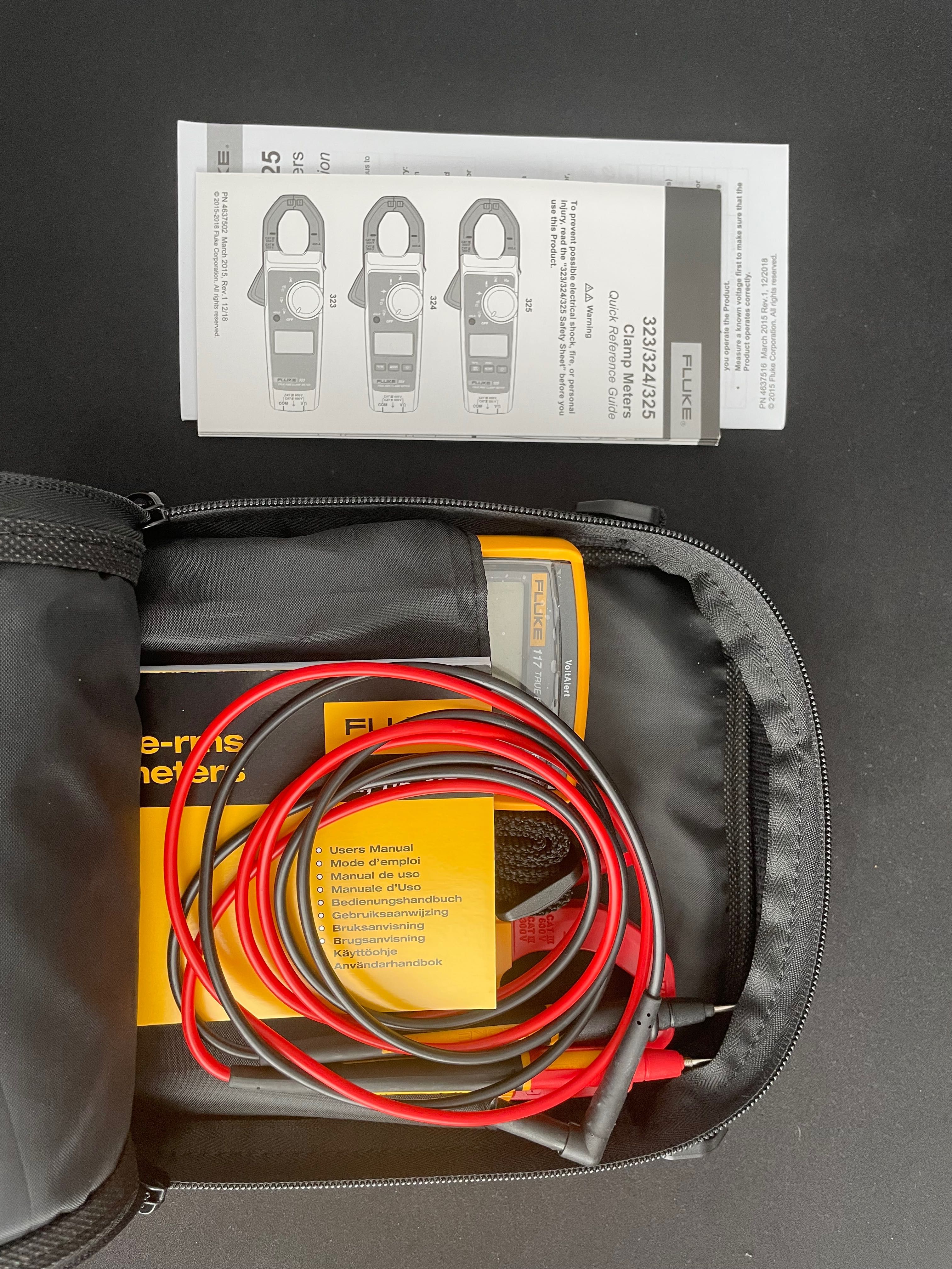 Multimetr cyfrowy Fluke 117/323 Electricians Combo Kit (FLUKE-117/323)
