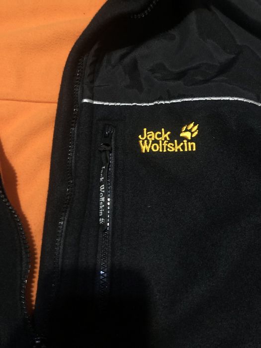 Гірськолижна Куртка-фліска Jack Wolfskin чоловіча спортивна