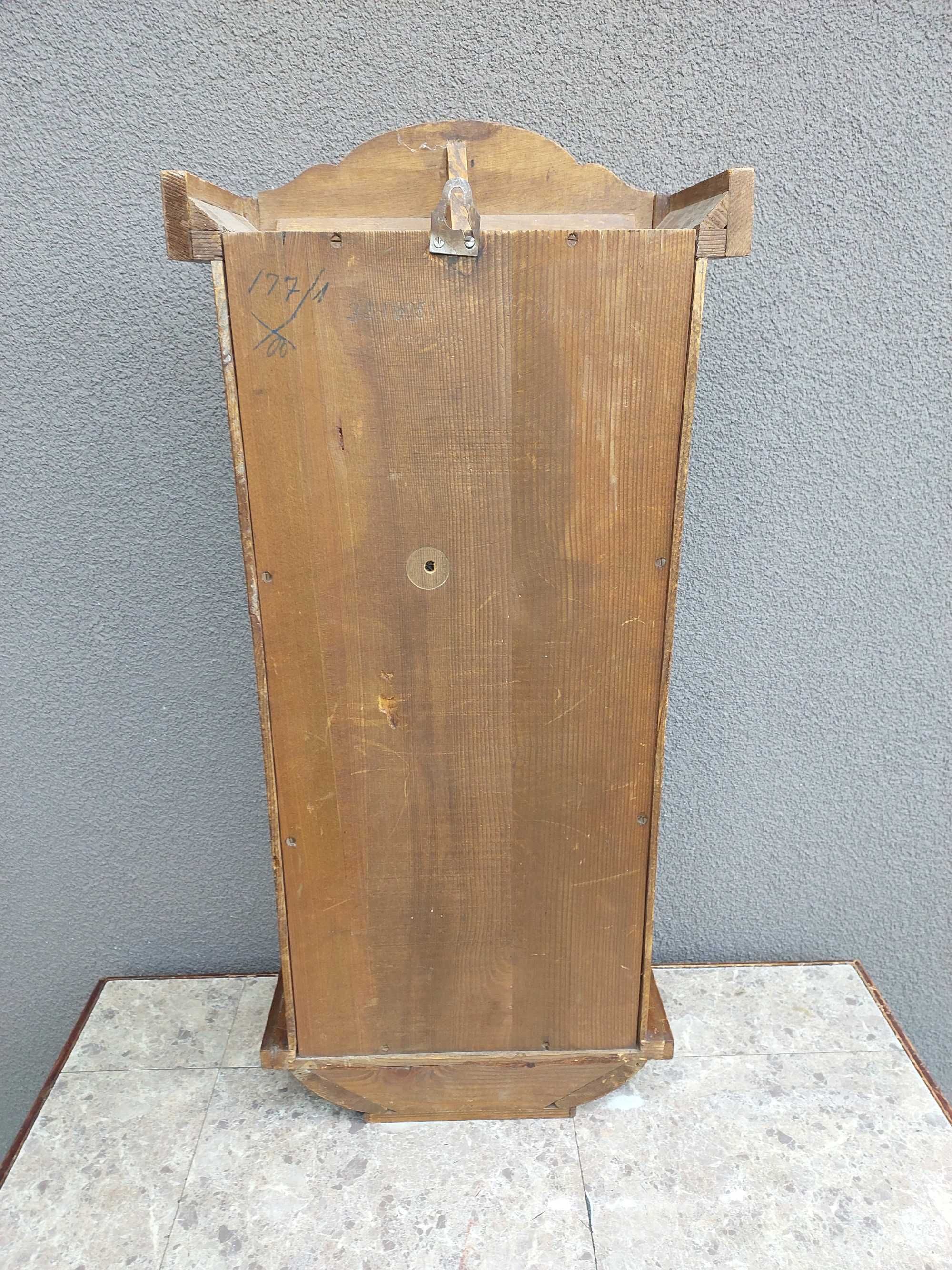 Szafka witrynka z obudowy starego zegara 1942r E127