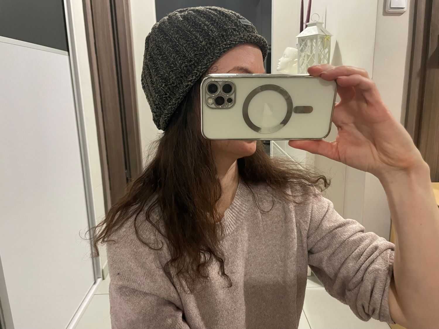 Czapka damska zimowa gruby splot ponadczasowy fason