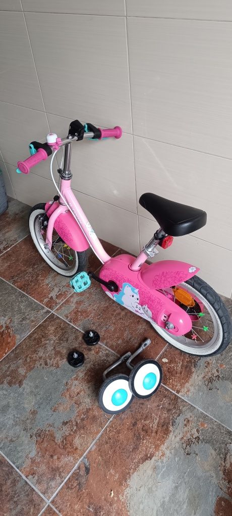 Bicicleta Menina Decathlon 3-6 anos