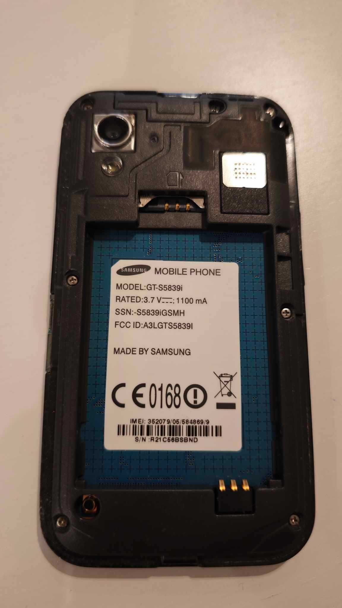 SAMSUNG Galaxy ACE GT-S5839i