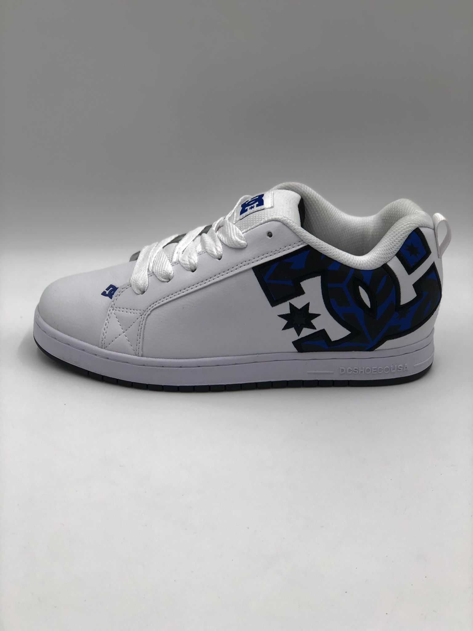 DC Shoes Białe Unisex Skórzane Rozmiar 45