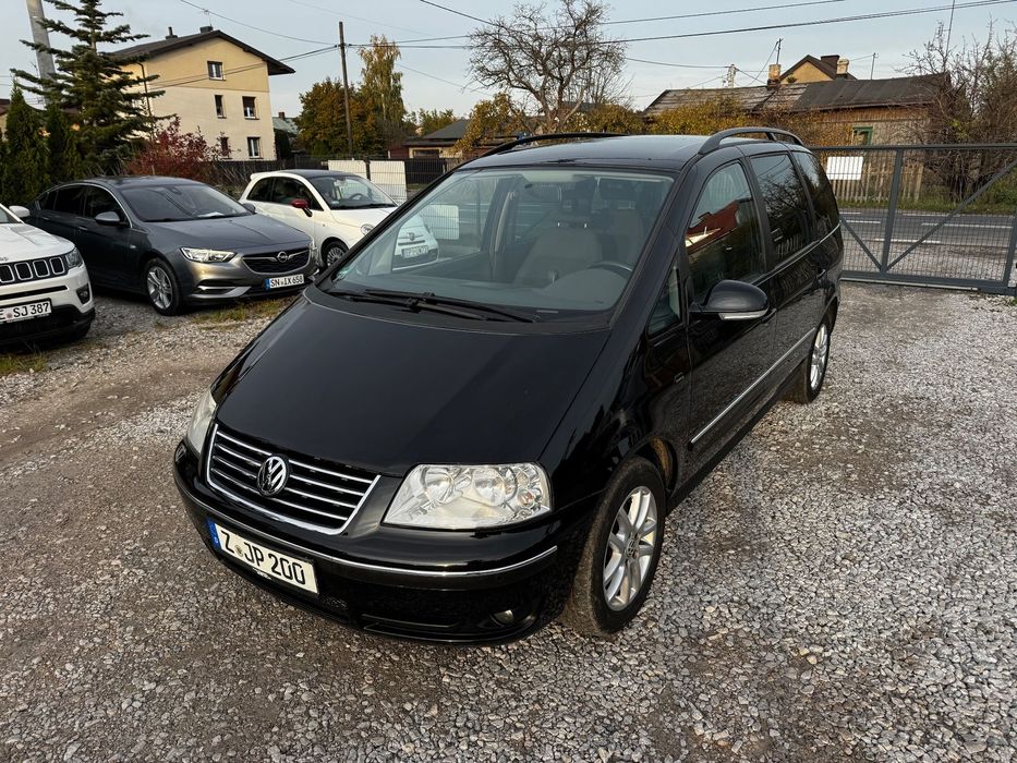 Volkswagen Sharan Klimatronik Grz.Fotele Cz.Parkownia 2Kpl.Kół Serwis Możliwe RATY