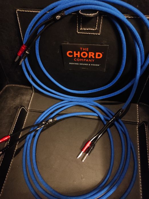 Blue Cardas 101 banan Chord Ohmic zaciskane konfekcja kabli glośnikowy