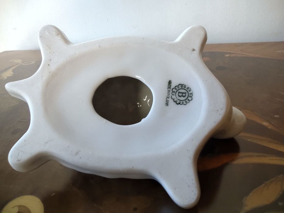 Porcelana NIE Ćmielów Bogucice figurka żółw kolekcja PRL