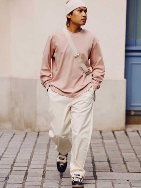 Uniqlo шапка хлопковий трикотаж