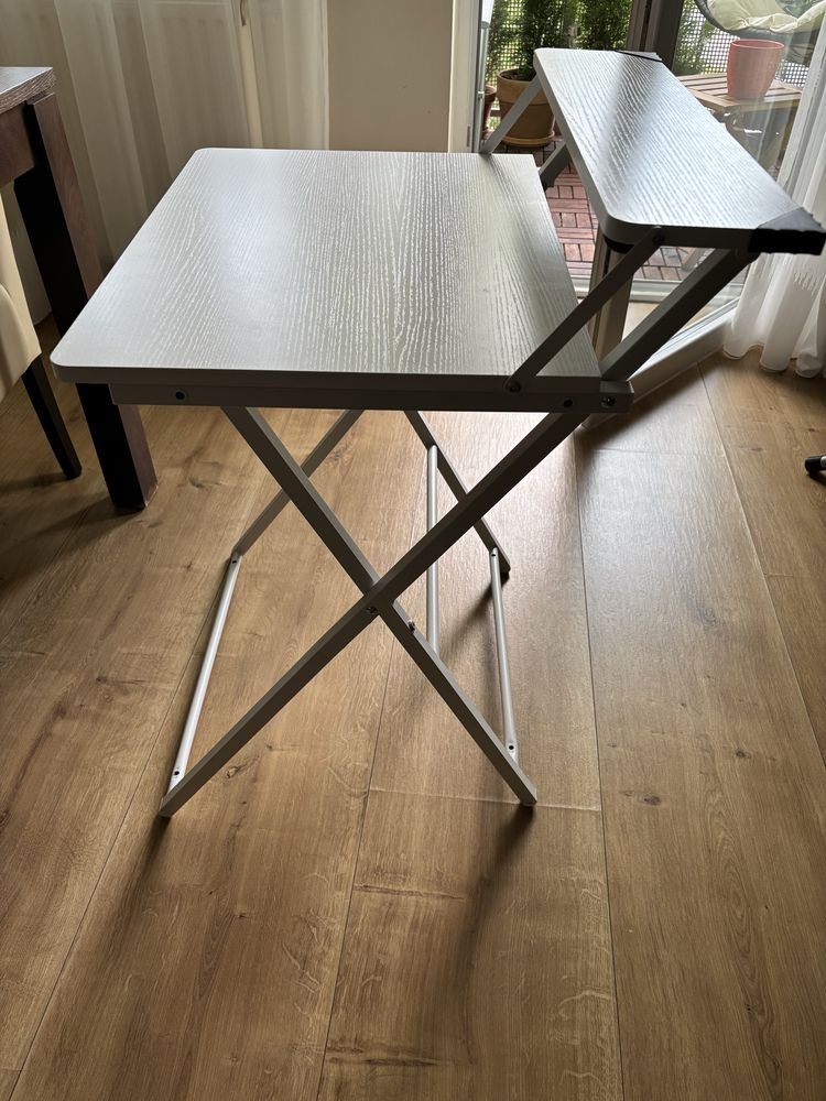 Biurko skladane białe 60 cm szerokosc