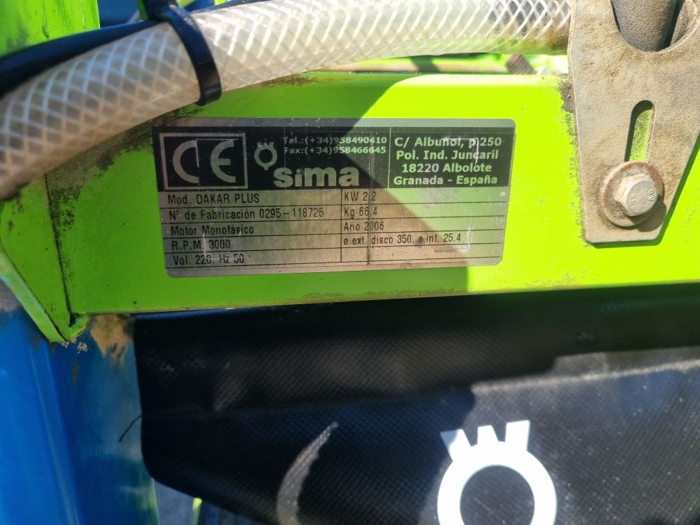 SIMA Piła do kostki brukowej ceramiki kamienia Jak Nowa Sprowadzona!