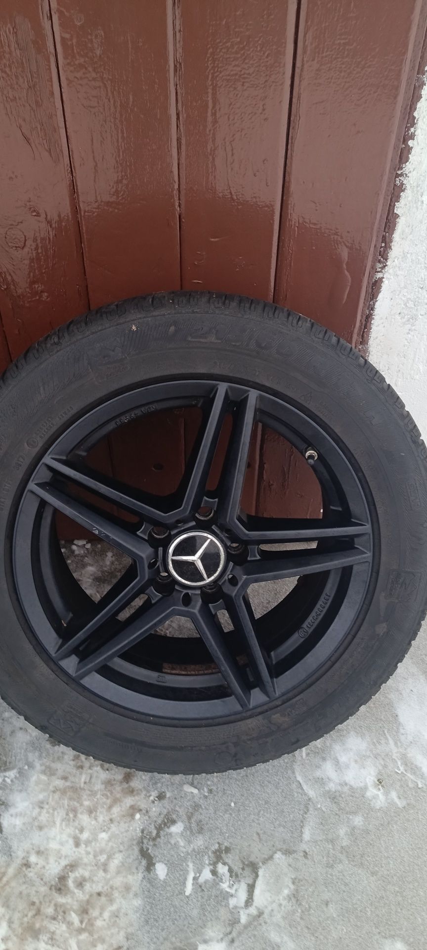 Alufelgi Mercedes C E klasa 17" 5x 112 ET48,5 Czujniki ciśnienia