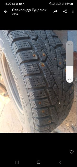 Резина з дісками Шевроле ніва