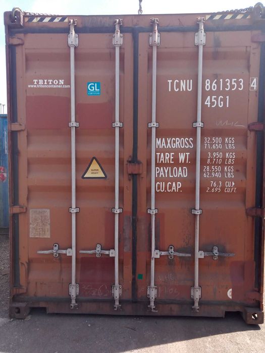 Kontener morski 40' - 12 metrow magazynowe używane barak garaż schowek