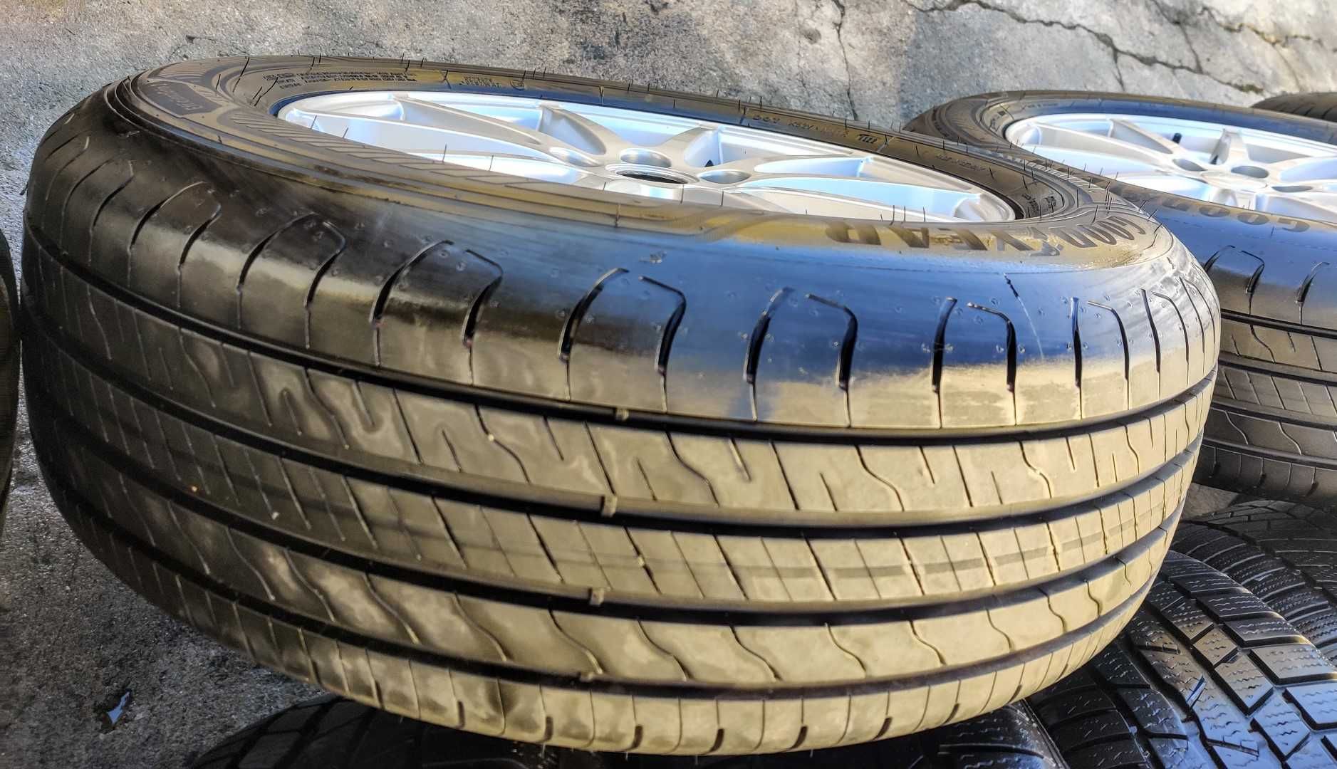 4 Jantes 17" furação (5x108) c/Pneus 225/65R17