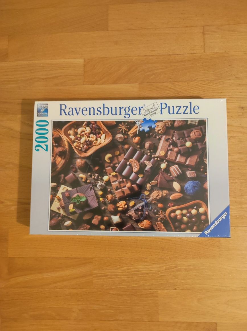 Puzzle 2000 Czekoladowy Raj Ravensburger nowe