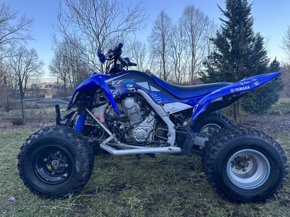 Quad yamaha raptor 700 wtrysk zamiana