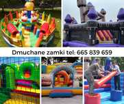 Zjeżdżalnia dmuchana, zamek dmuchany wynajem wata cukrowa, Animacje