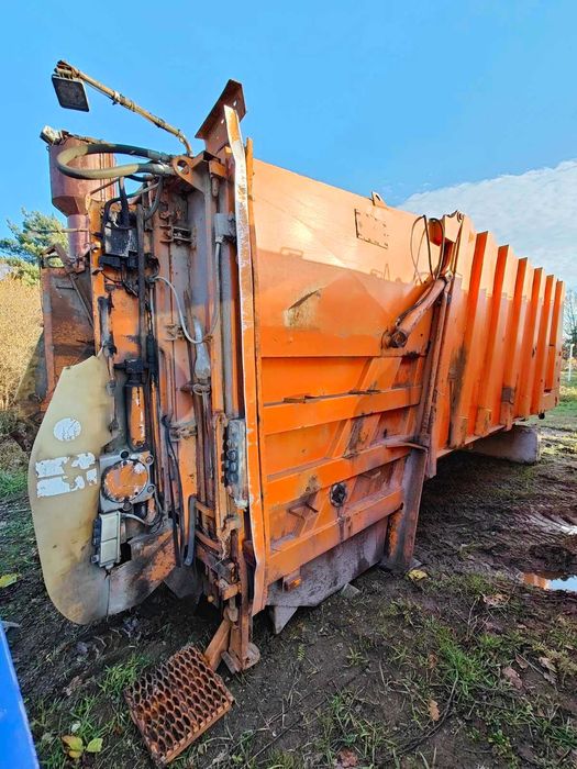 Бункер сміттєвоза MAN 3 осі Faun 2000р комплектний біля 24м3 мусоровоз