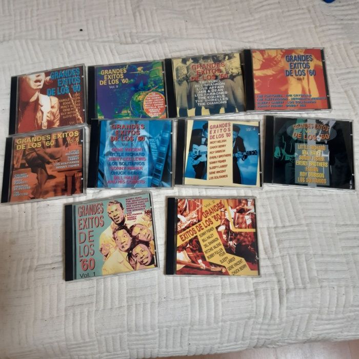 Cd´s Grandes Exitos Los Anos 60 - 10 volumes