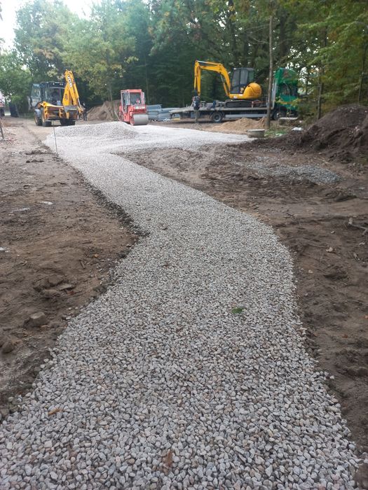 Piach podsypka, płukany do wylewek,  kruszywo,  ziemia ogrodowa siana