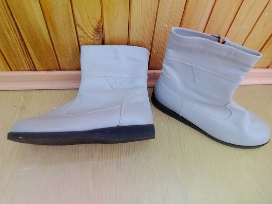 Сапоги мужские кожанные размер 270